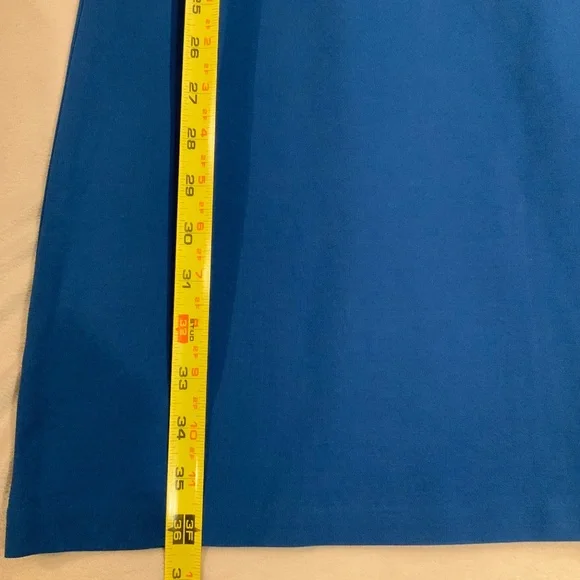 Ann Taylor Blue M Sheath Dress Classic Normcore Scandi Girl Essential Quality - Picture 10 of 10